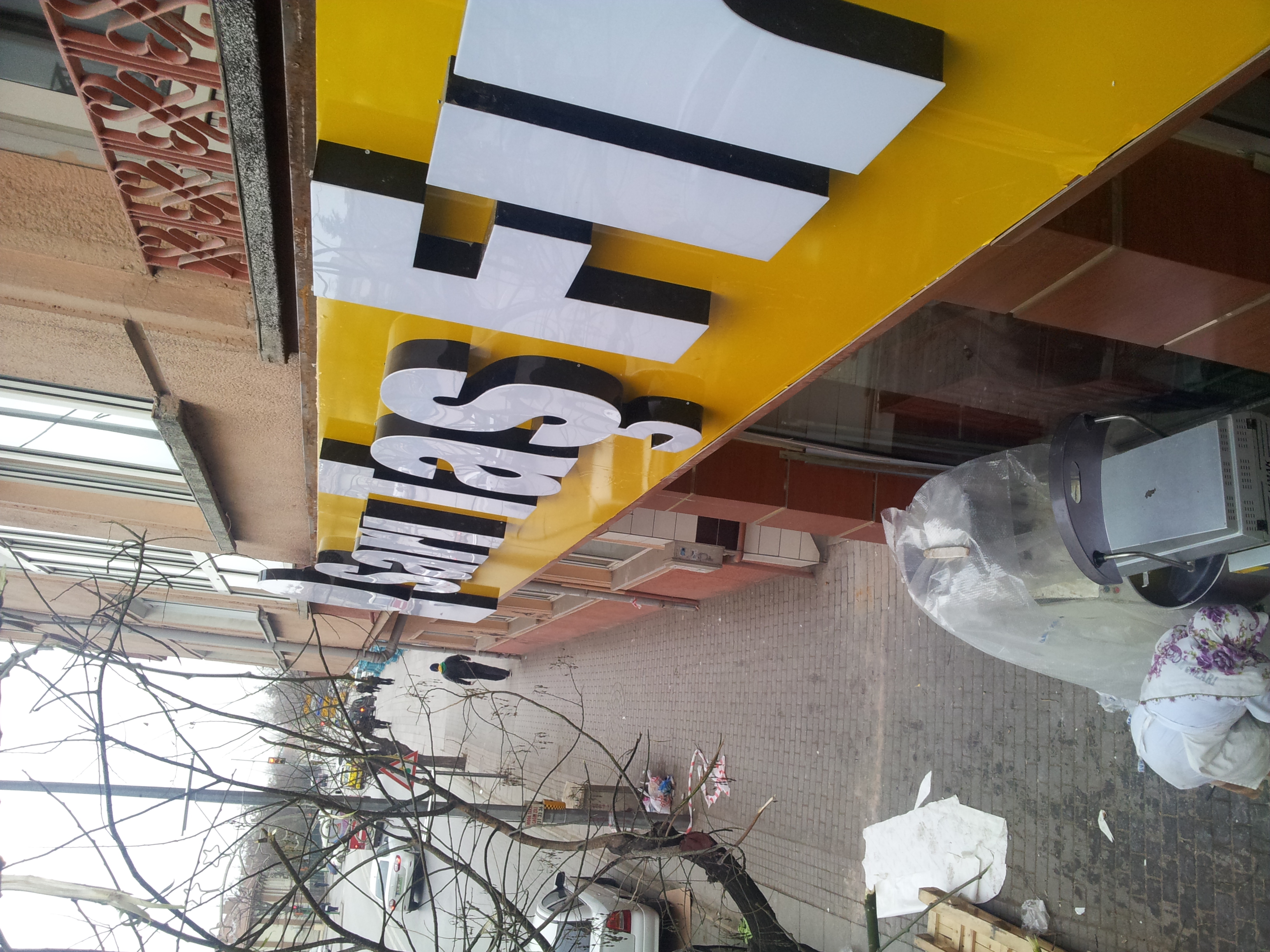 Pleksi Kutu Harf Tabela 3